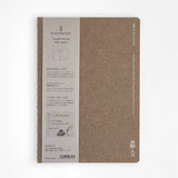 Kleid Tiny Grid Notebook - B6 - 2mm Grid - Brown