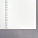 KOKUYO Soft Ring Clear Notebook A5 - Dot Grid Ruled 80 sheets