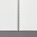 KOKUYO Soft Ring Clear Notebook A5 - 6mm Ruled 80 sheets