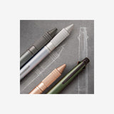 Mitsubishi Uni Jetstream 4&1 Multifunction Ballpoint Pen Metal Edition - Dark Green
