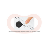 KOKUYO Soft Ring Clear Notebook Semi B5 - Dot Grid Ruled 80 sheets