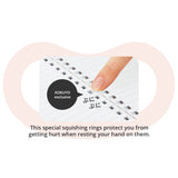 KOKUYO Soft Ring Clear Notebook Semi B5 - 6mm Ruled 80 sheets