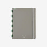 KOKUYO Sooofa Soft Ring Notebook A5 - 4mm Grid - Gray