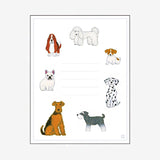 Greeting Life Letter Set - Puppies Illustrated by Yonezu Yusuke