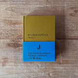 Letterpress Letters Typeface Hardcover Notebook 365 Pages Numbered with BODONI