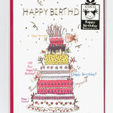 Birthday Card - "Coco and Wondrous Gang" Cake