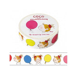 "Coco and Wondrous Gang" Washi Tape - 15mm - Balloon