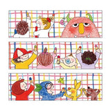 "Coco and Wondrous Gang" Washi Tape - 15mm - Clear - Drawing with Friends