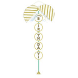 Birthday Card - Kasudama Gold