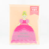 Birthday Card - Princes Cushion Card