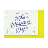 Mini Card - CHALKBOY Wonderful Day!