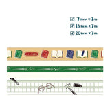 MIND WAVE Washi Tape - Assorted - Study