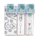Seal Do Printing Washi Tape with Clips - Ballerine Illustrated by Shinzi Katoh