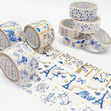 Seal Do Printing Washi Tape - 27mm - Eiffel Tower Illustrated by Shinzi Katoh
