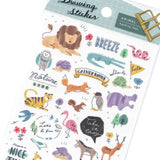 MIND WAVE Stickers - Drawing Sticker Animal