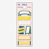 WHW! Title Sticky Notes