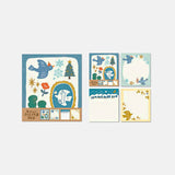 Memo Pad - Wa-Life 4-design Memo Pad - Sparkles and Little Bird
