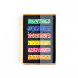 AOZORA Dot Fruit Multi-color Crayon Stick - Set of 6 Colors