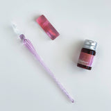 Fountain Pen - Soratoki / Momentary Glass Pen Set - Madoromi Pink