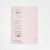 Kleid Tiny Grid Notebook B6 - 2mm Grid - Light Pink
