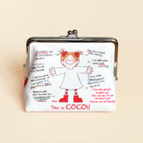 Coco and Wondrous Gang Pouch - Clasp Pouch - This is Coco