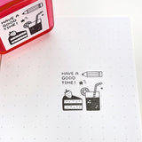 Stamps - Sanby x Eric Self-inking Stamps Snack