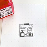 Stamps - Sanby x Eric Self-inking Stamps Memo