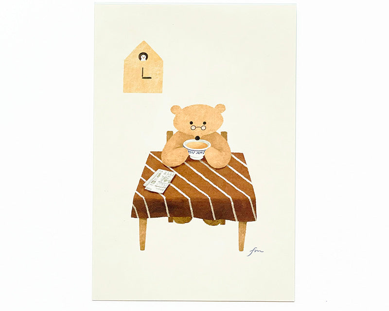 Mariko Fukuoka Postcard Booklet - Tea Time