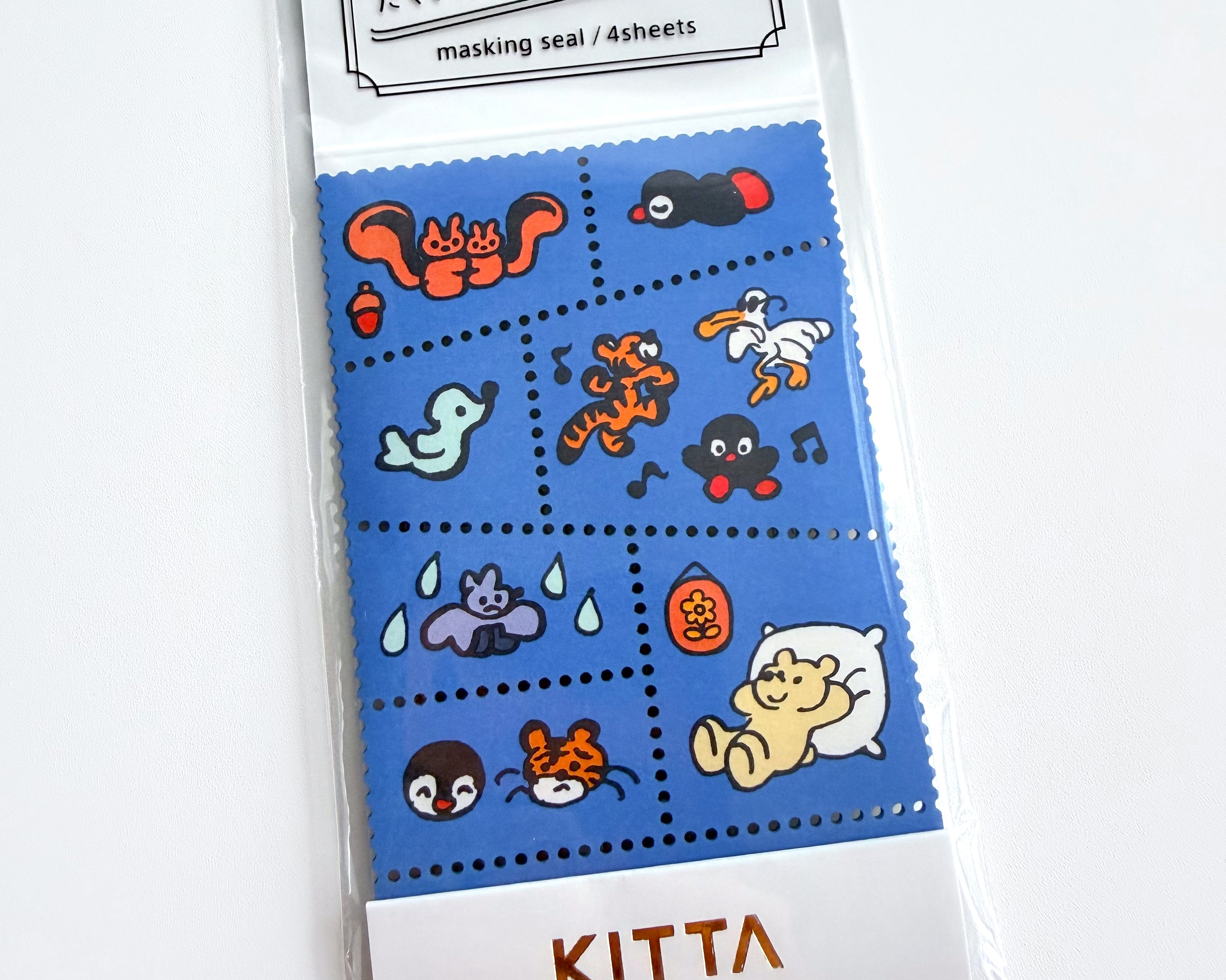 KING JIM Hitotoki KITTA Special Washi Tape - Vegetables