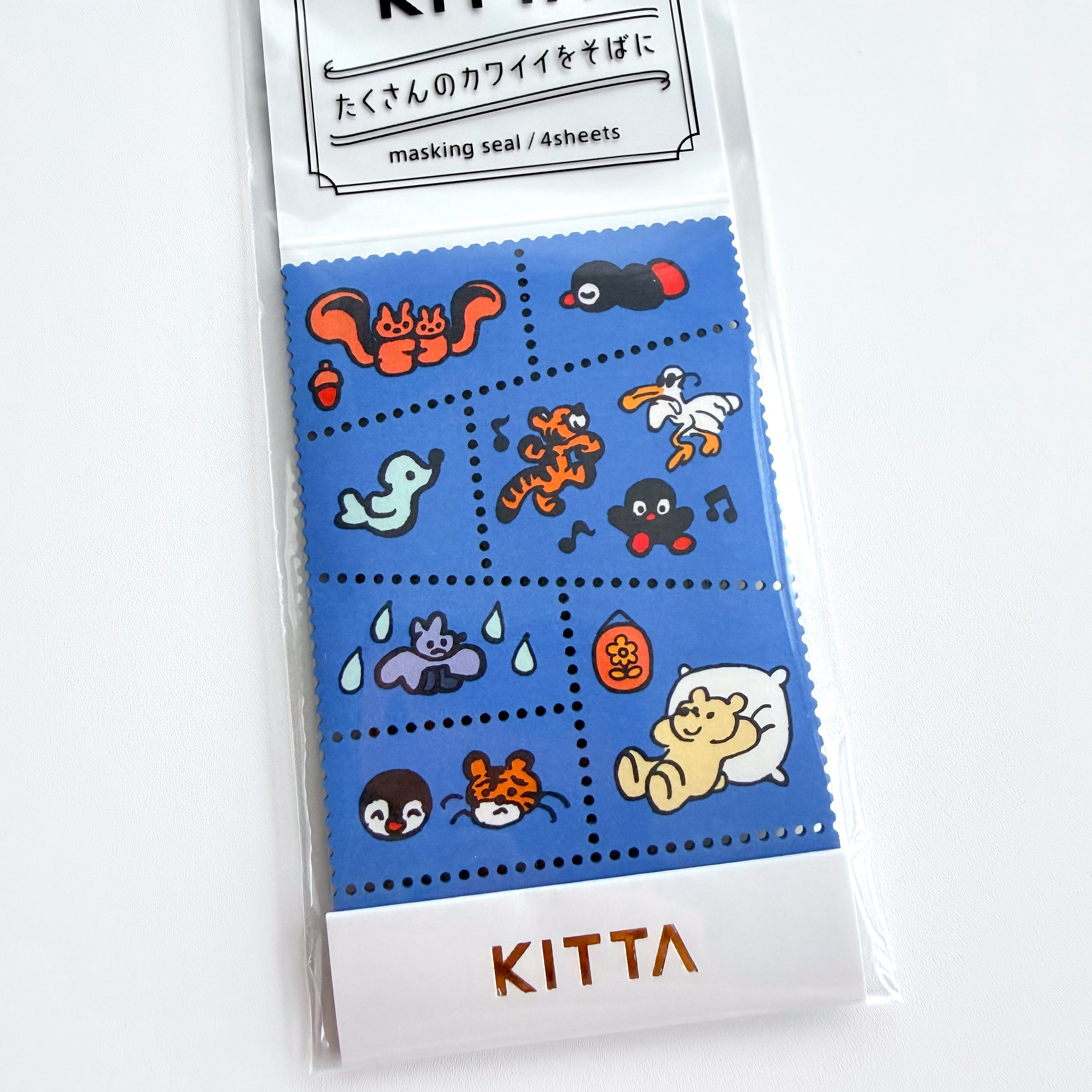 KING JIM Hitotoki KITTA Special Washi Tape - Vegetables