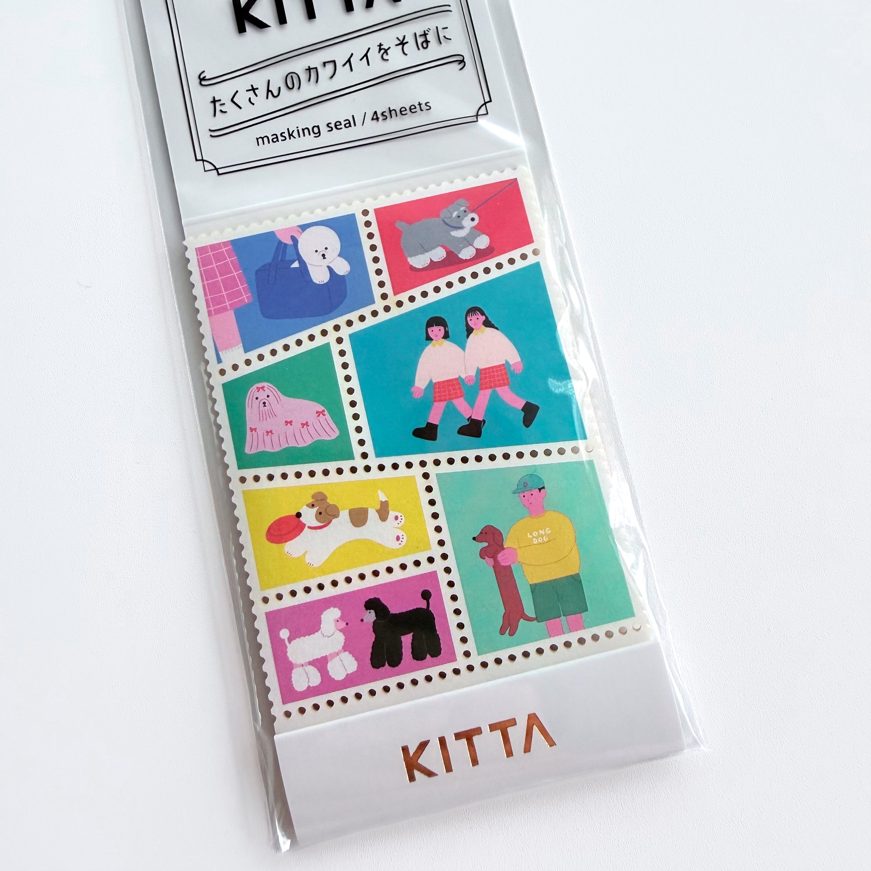 KING JIM Hitotoki KITTA Special Washi Tape - Vegetables