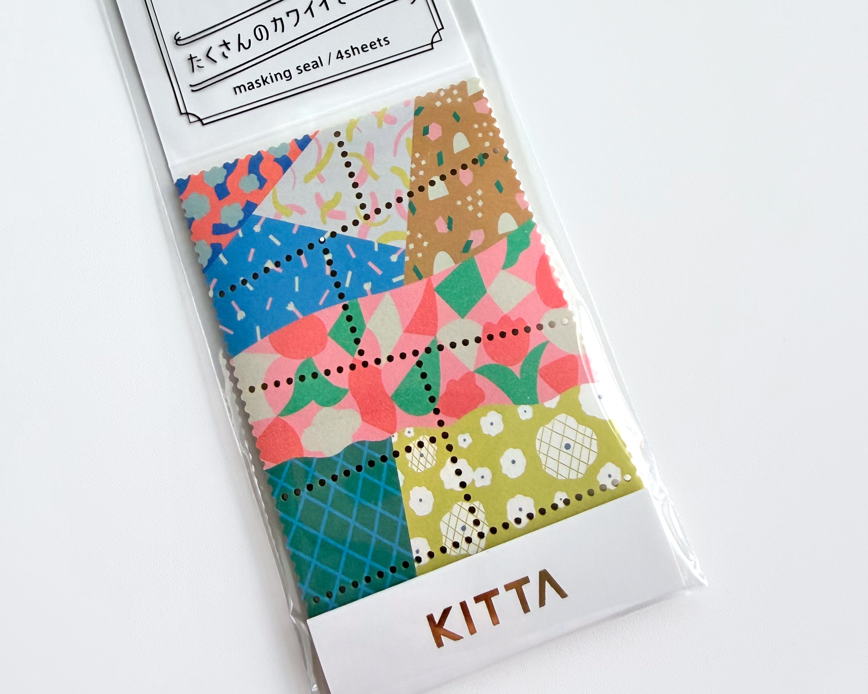 KING JIM Hitotoki KITTA Special Washi Tape - Vegetables