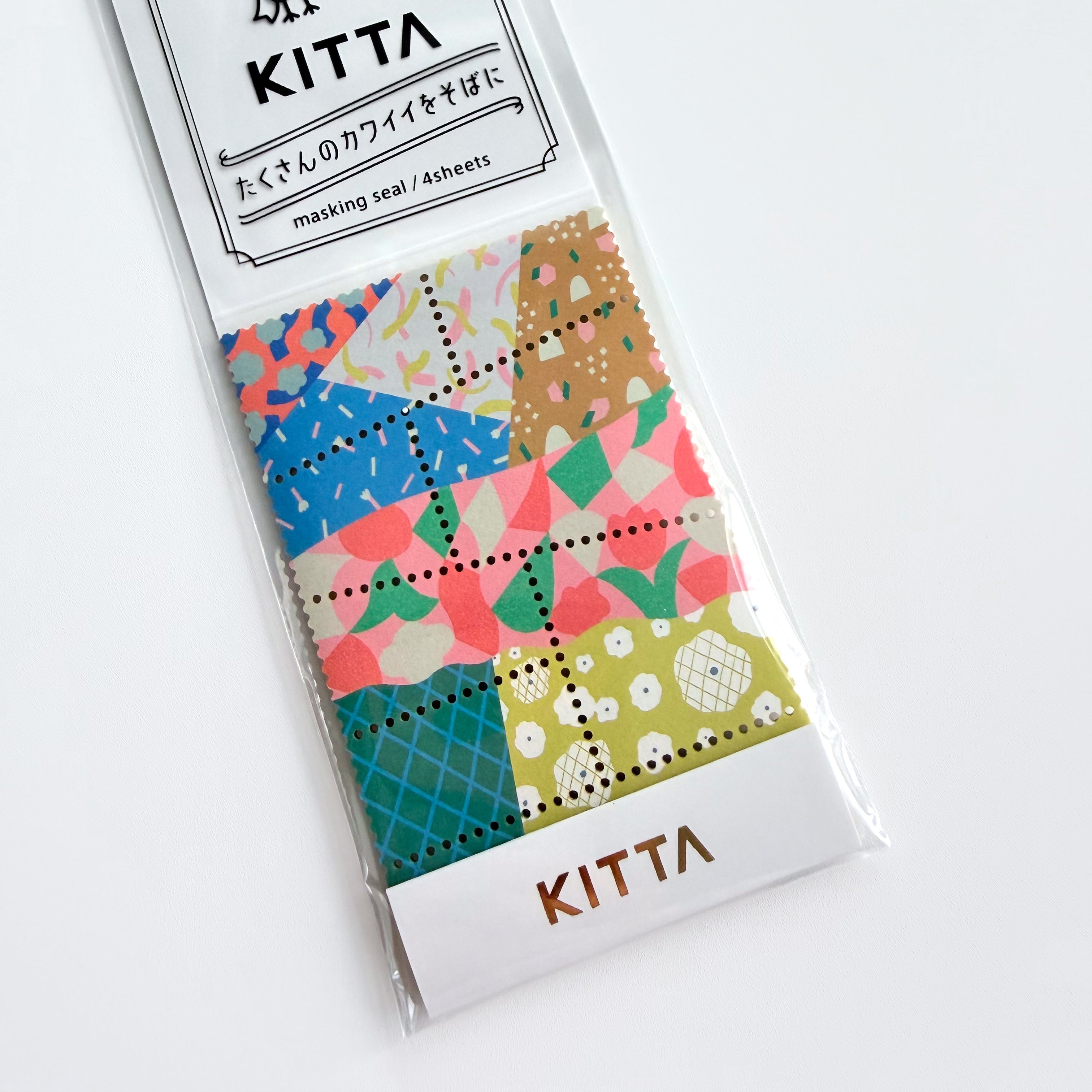 KING JIM Hitotoki KITTA Special Washi Tape - Vegetables