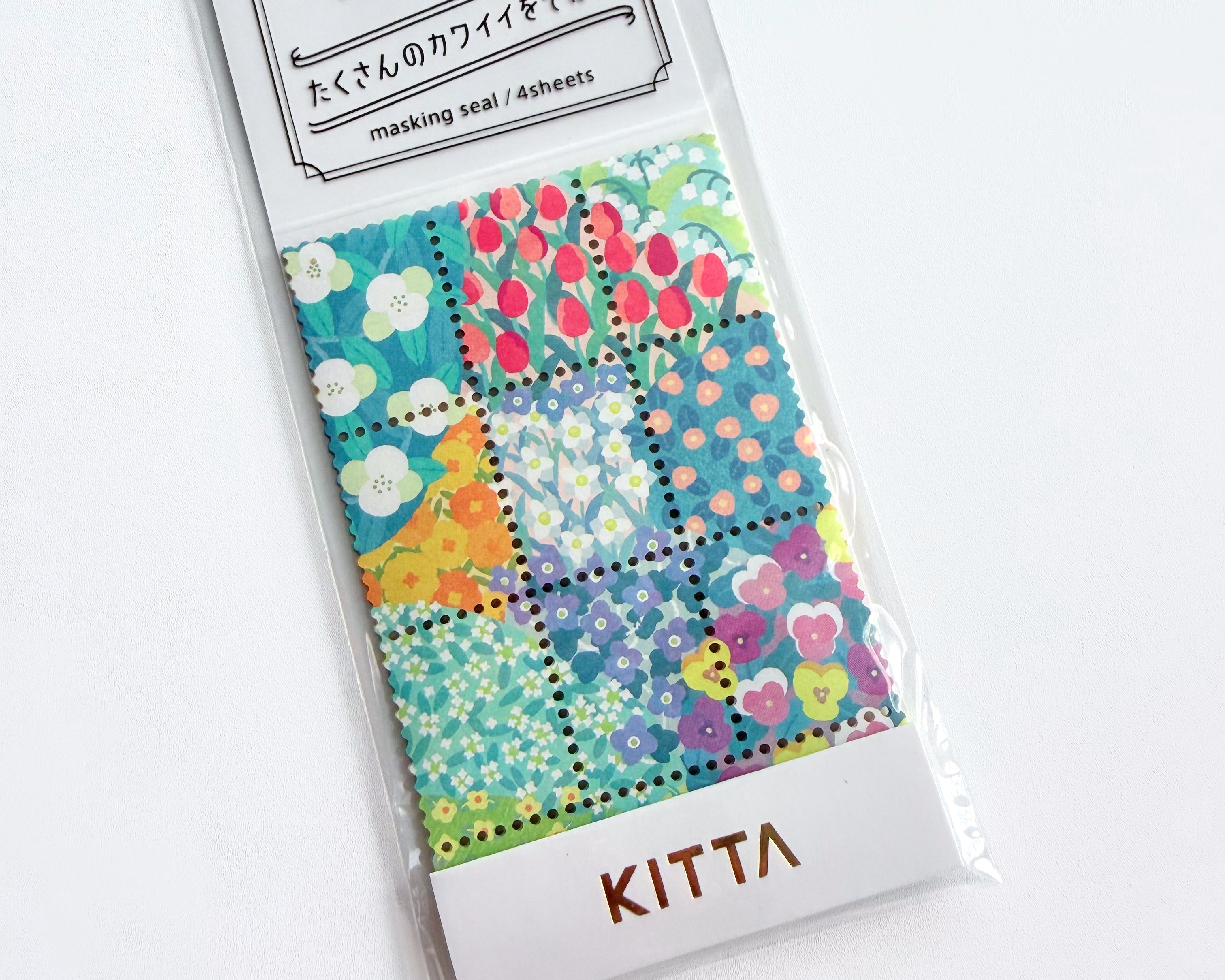 KING JIM Hitotoki KITTA Special Washi Tape - Vegetables