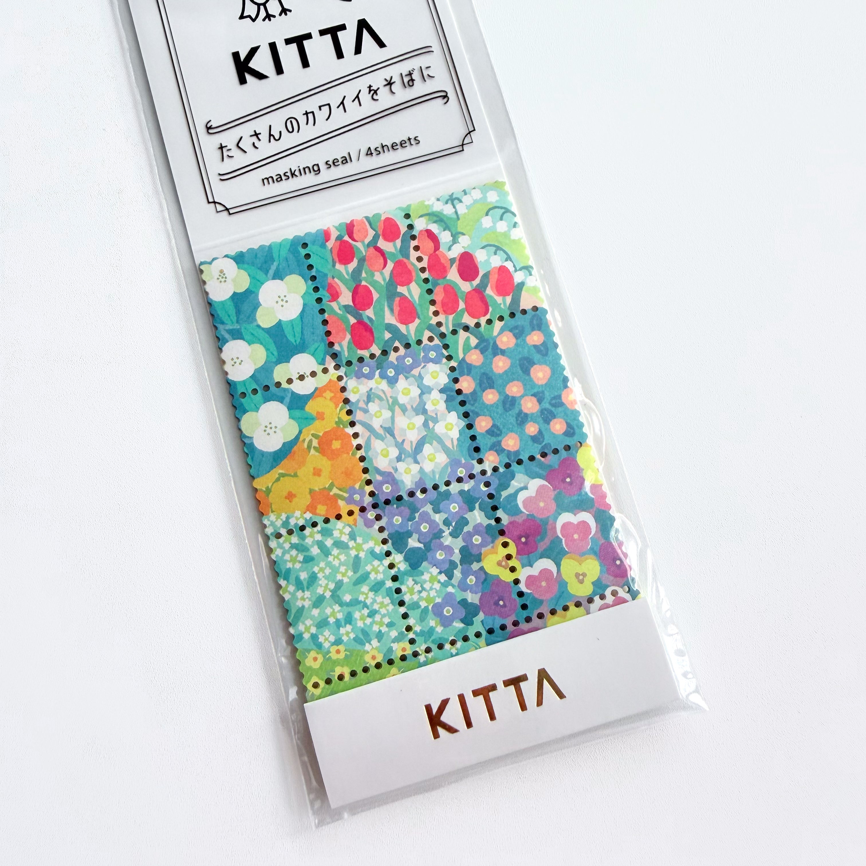 KING JIM Hitotoki KITTA Special Washi Tape - Vegetables