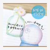 MIND WAVE Translucent Stand Sticky Notes Snow Dome
