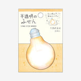 MIND WAVE Translucent Sticky Notes Bulb