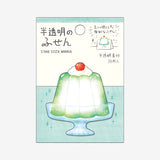 MIND WAVE Translucent Stand Sticky Notes Jelly