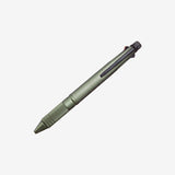 Mitsubishi Uni Jetstream 4&1 Multifunction Ballpoint Pen Metal Edition - Dark Green