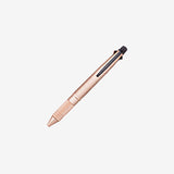 Mitsubishi Uni Jetstream 4&1 Multifunction Ballpoint Pen Metal Edition - Pink Gold