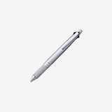 Mitsubishi Uni Jetstream 4&1 Multifunction Ballpoint Pen Metal Edition - Ice Silver