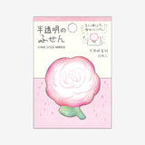 MIND WAVE Translucent Stand Sticky Notes Rose