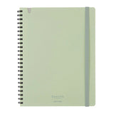 Notebook - KOKUYO Sooofa Soft Ring Notebook A5 - 4mm Grid - Green