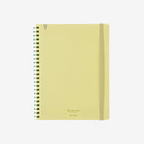 KOKUYO Sooofa Soft Ring Notebook A5 - 4mm Grid - Yellow