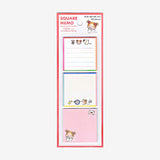 "Coco and Wondrous Gang" Square Memo Sticky Notes