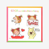 "Coco and Wondrous Gang" Talking Coco Sticky Notes