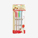 Zebra "Coco and Wondrous Gang" Mild Liner Pen - 5 Color Set