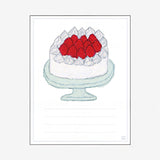 Greeting Life Letter Set - Birthday Cake Illustrated by Yonezu Yusuke