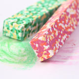 AOZORA Dot Fruit Multi-color Crayon Stick - Set of 6 Colors