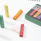 Crayon - AOZORA Dot Vegetable Multi-color Crayon Stick - Set of 6 Colors